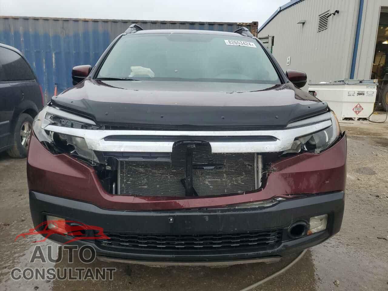 HONDA RIDGELINE 2017 - 5FPYK3F60HB011501
