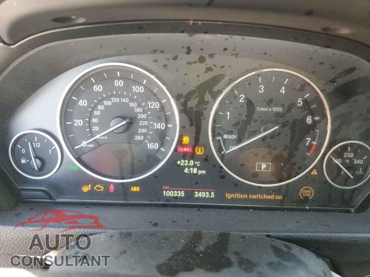 BMW 3 SERIES 2013 - WBA3B3C50DF537306