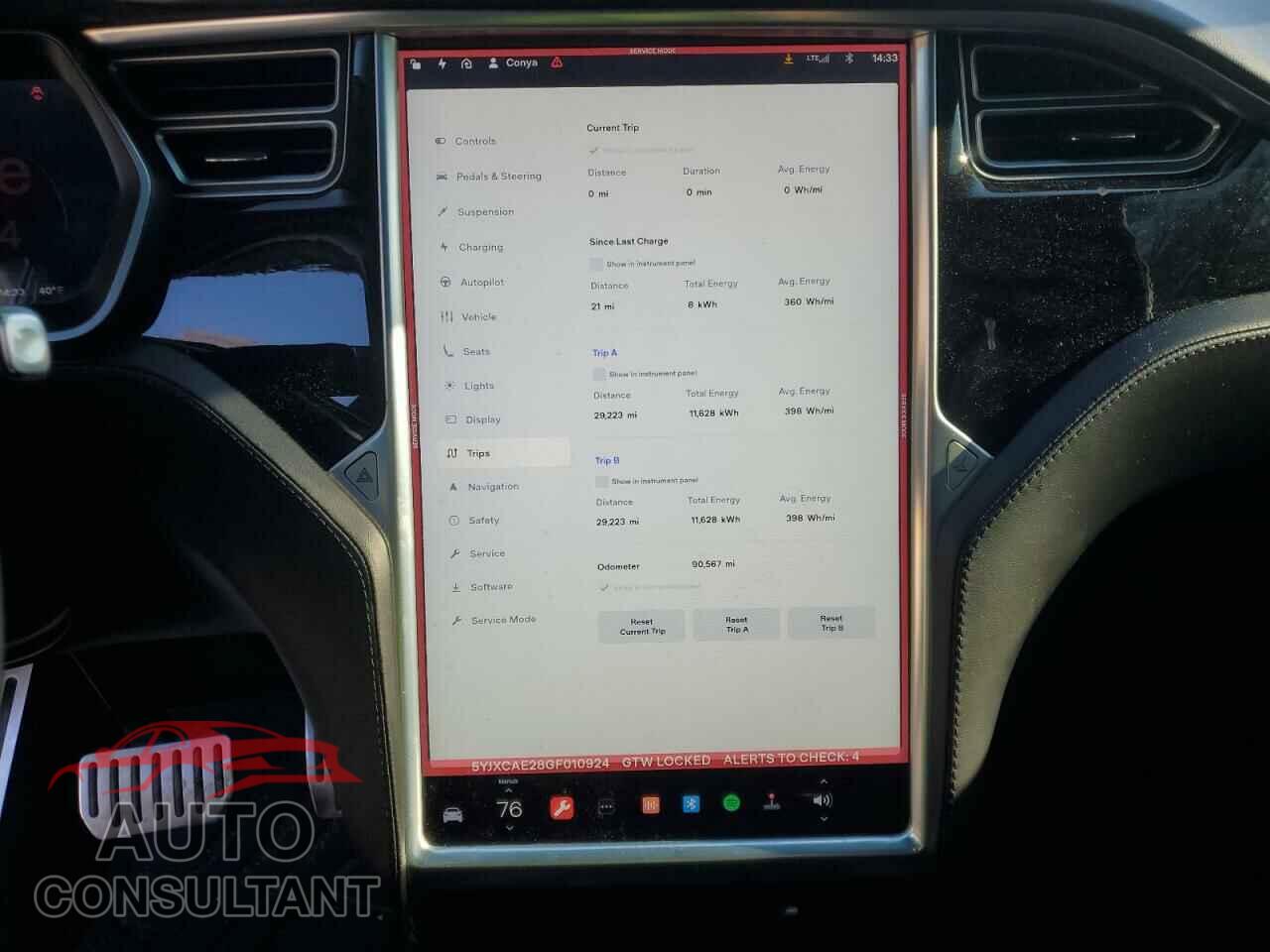 TESLA MODEL X 2016 - 5YJXCAE28GF010924