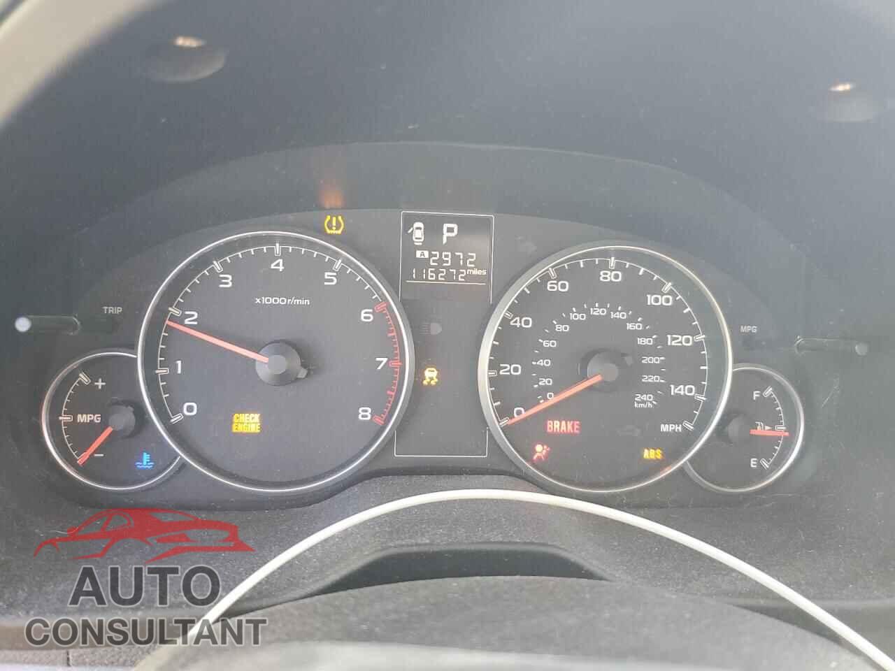 SUBARU OUTBACK 2013 - 4S4BRCAC1D3264448