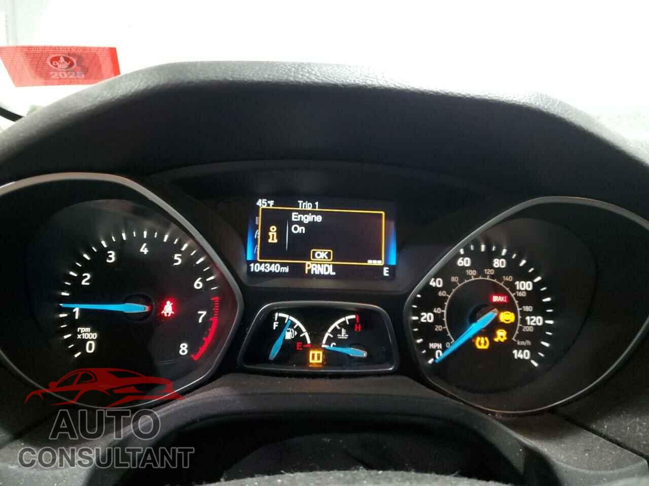 FORD FOCUS 2017 - 1FADP3K20HL267247