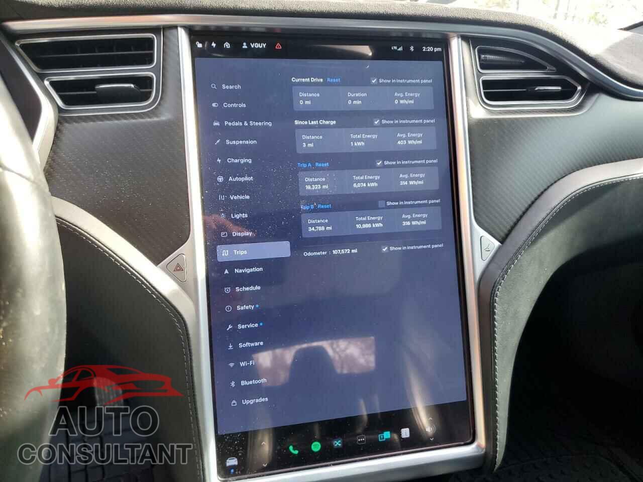 TESLA MODEL S 2015 - 5YJSA1E29FF104325