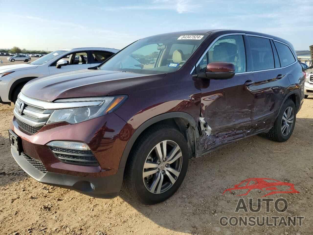 HONDA PILOT 2016 - 5FNYF5H31GB058126