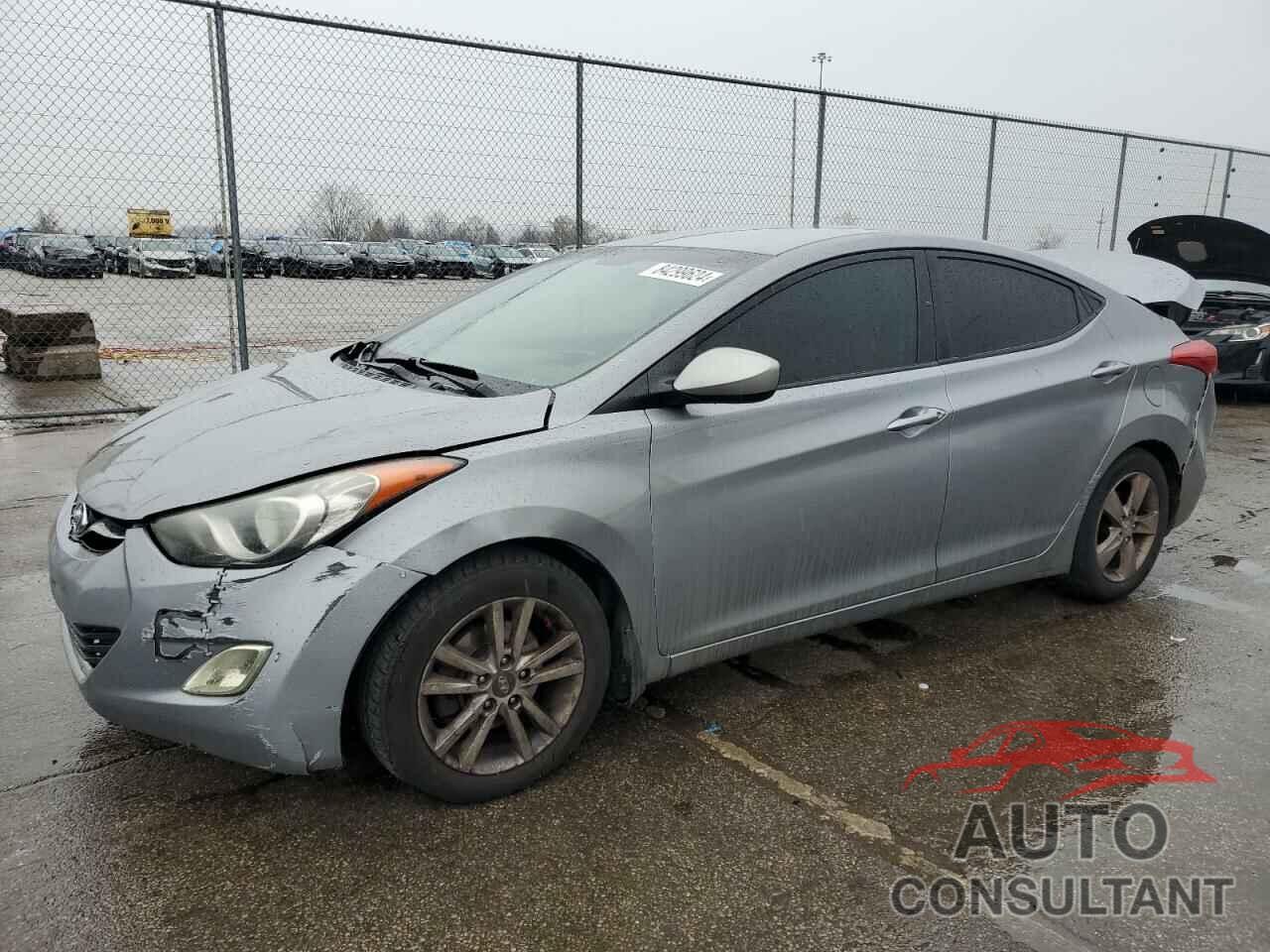 HYUNDAI ELANTRA 2013 - KMHDH4AE7DU498199