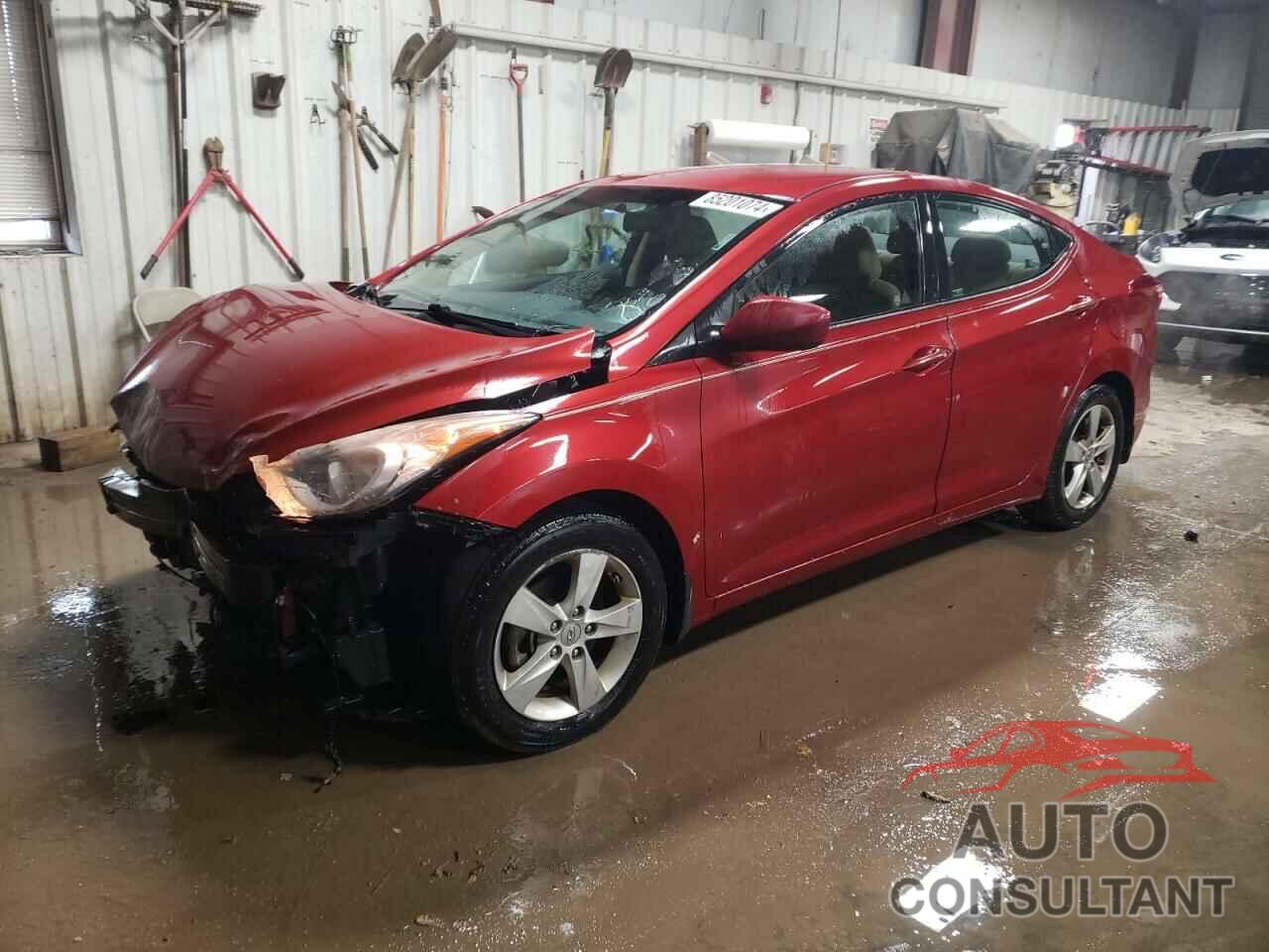 HYUNDAI ELANTRA 2013 - KMHDH4AE6DU763145