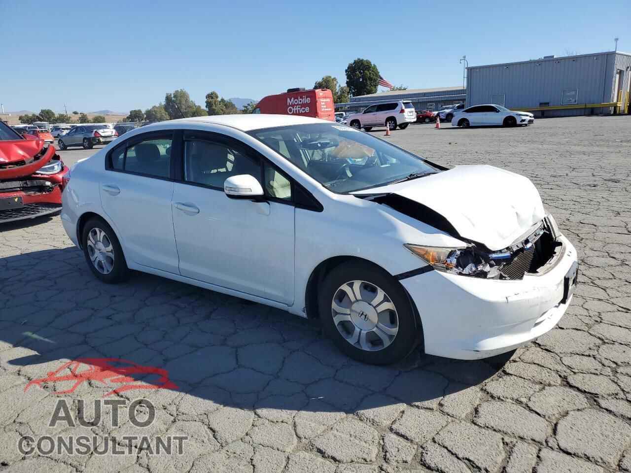 HONDA CIVIC 2012 - JHMFB4F38CS001479