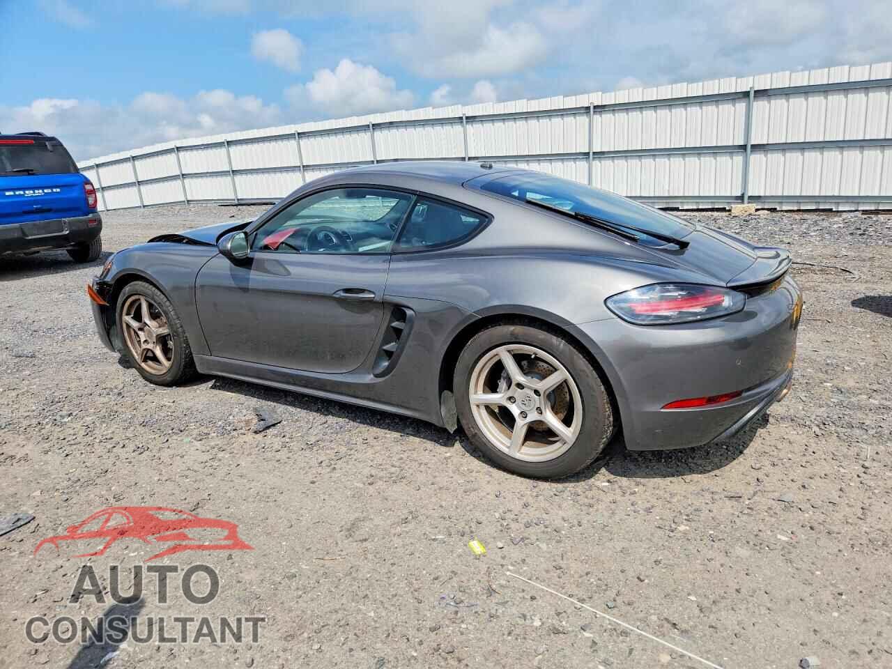 PORSCHE CAYMAN 2017 - WP0AA2A88HS270594