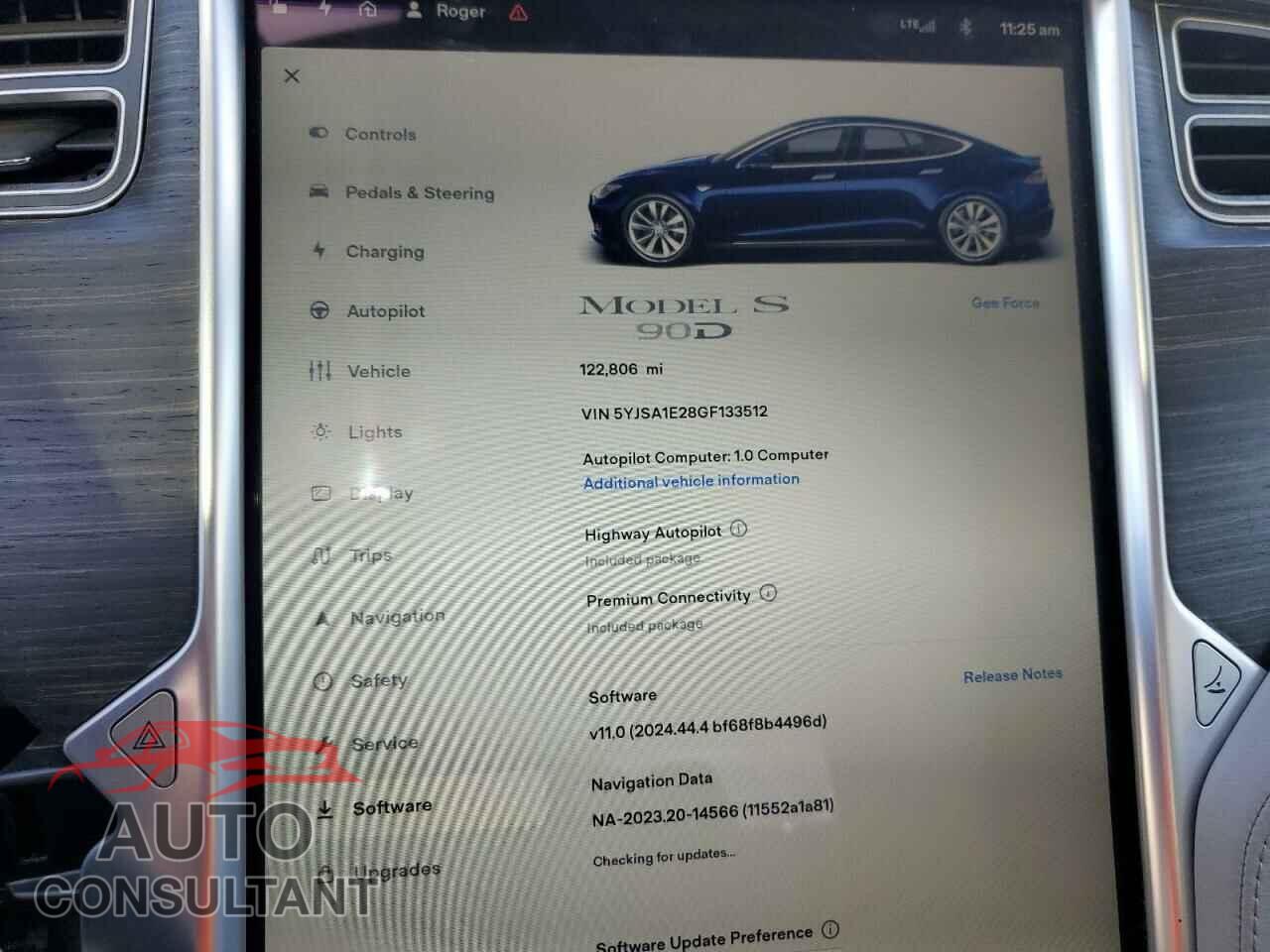 TESLA MODEL S 2016 - 5YJSA1E28GF133512