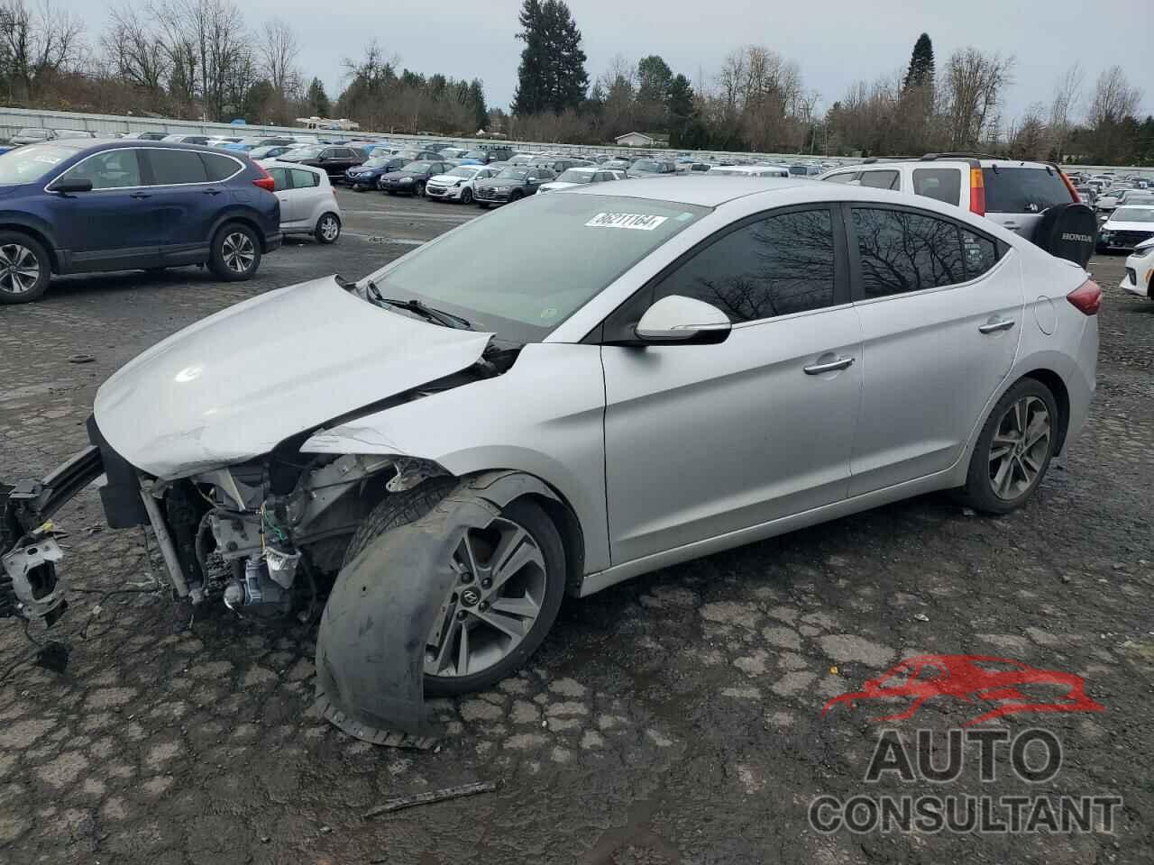 HYUNDAI ELANTRA 2017 - KMHD84LF6HU065923