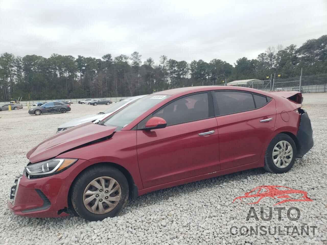HYUNDAI ELANTRA 2017 - KMHD74LF2HU061838