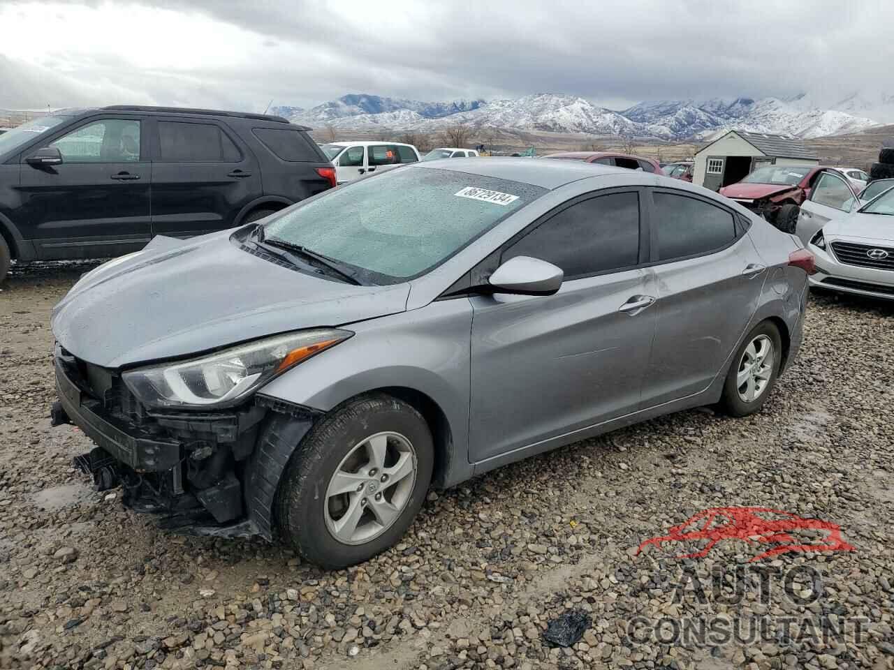 HYUNDAI ELANTRA 2014 - KMHDH4AE5EU199263
