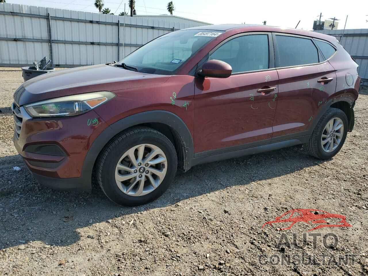 HYUNDAI TUCSON 2017 - KM8J23A47HU374932