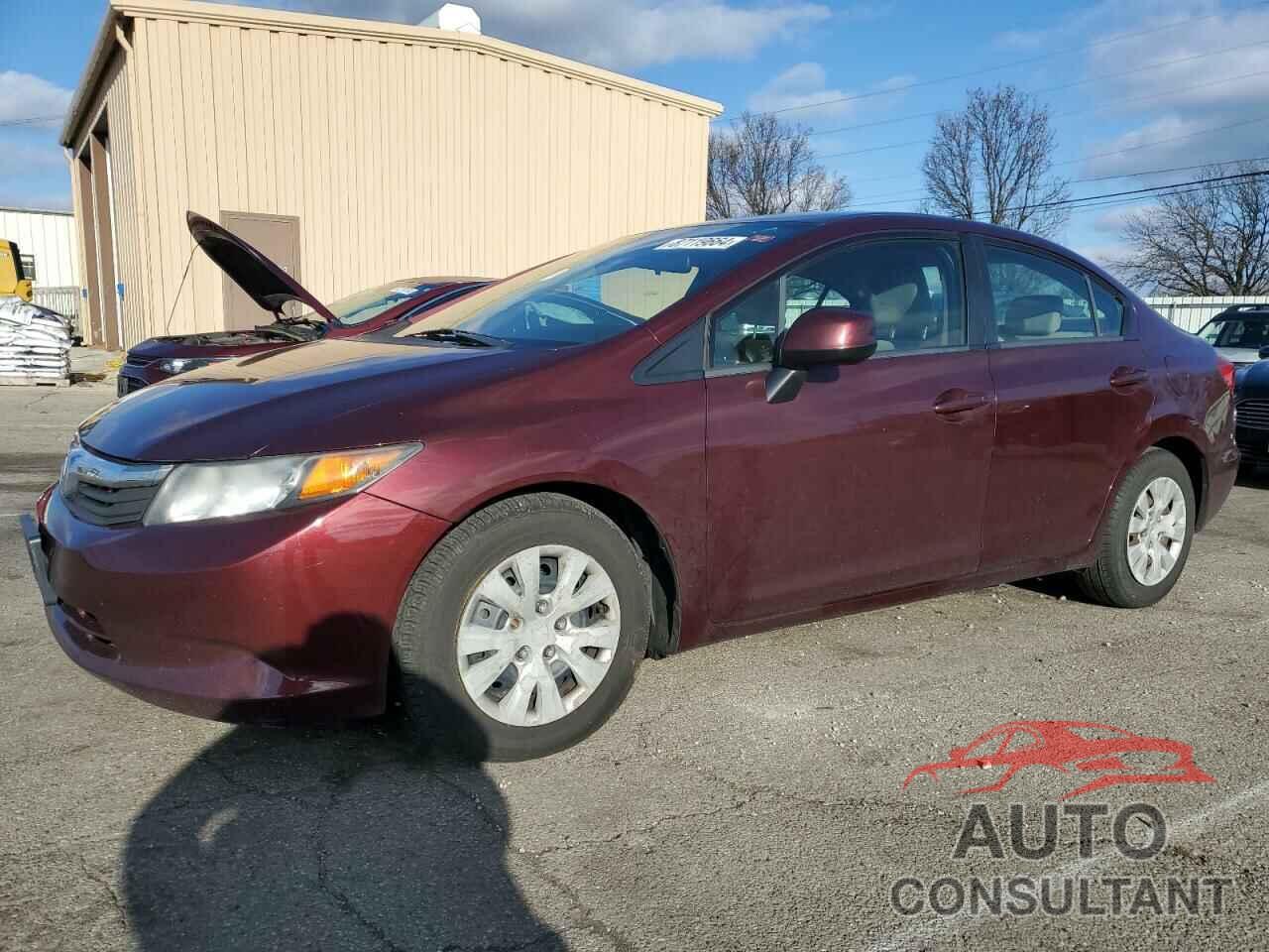 HONDA CIVIC 2012 - JHMFB2F59CS001237