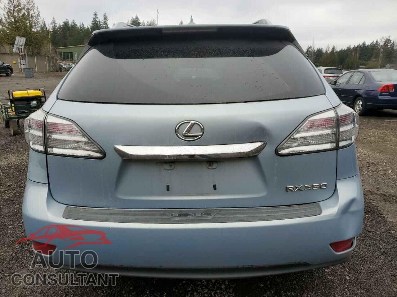 LEXUS RX350 2011 - 2T2BK1BA2BC106078