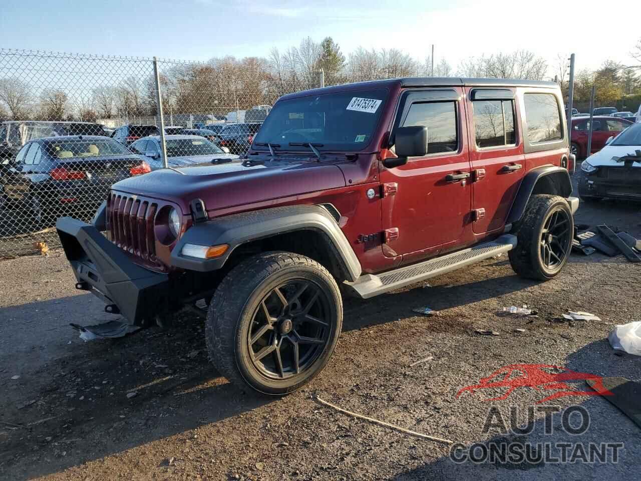 JEEP WRANGLER 2021 - 1C4HJXDN0MW744618