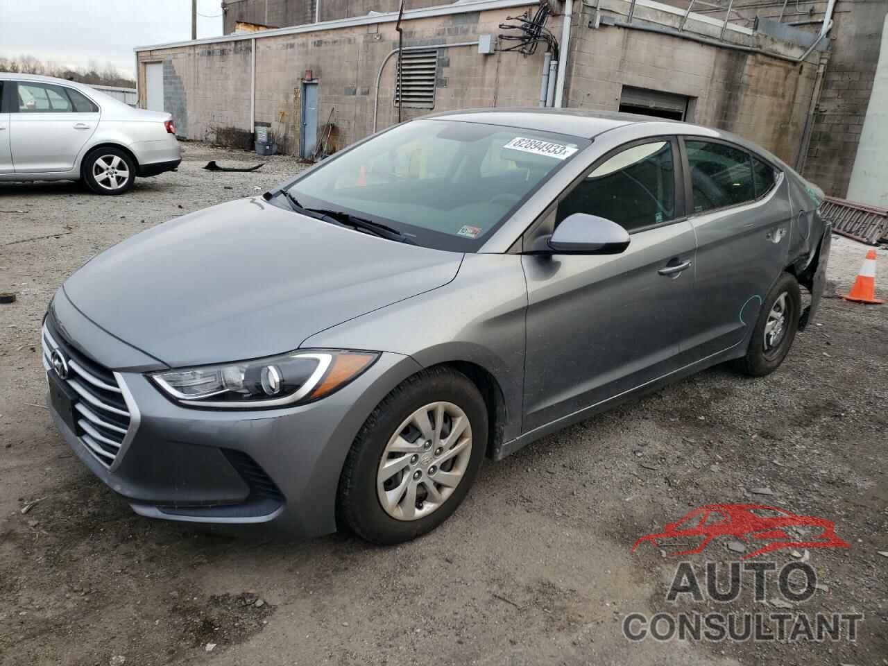 HYUNDAI ELANTRA 2018 - KMHD74LF2JU477832