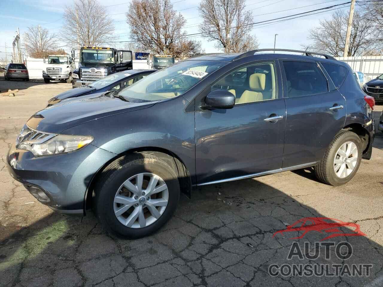NISSAN MURANO 2012 - JN8AZ1MW4CW231486