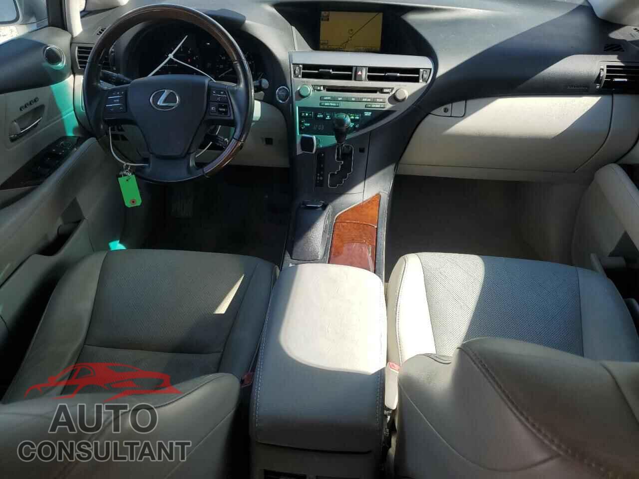 LEXUS RX350 2010 - 2T2BK1BA7AC052629