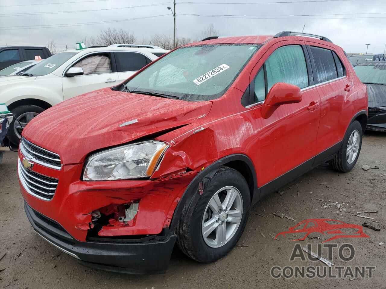 CHEVROLET TRAX 2016 - KL7CJLSB3GB615938