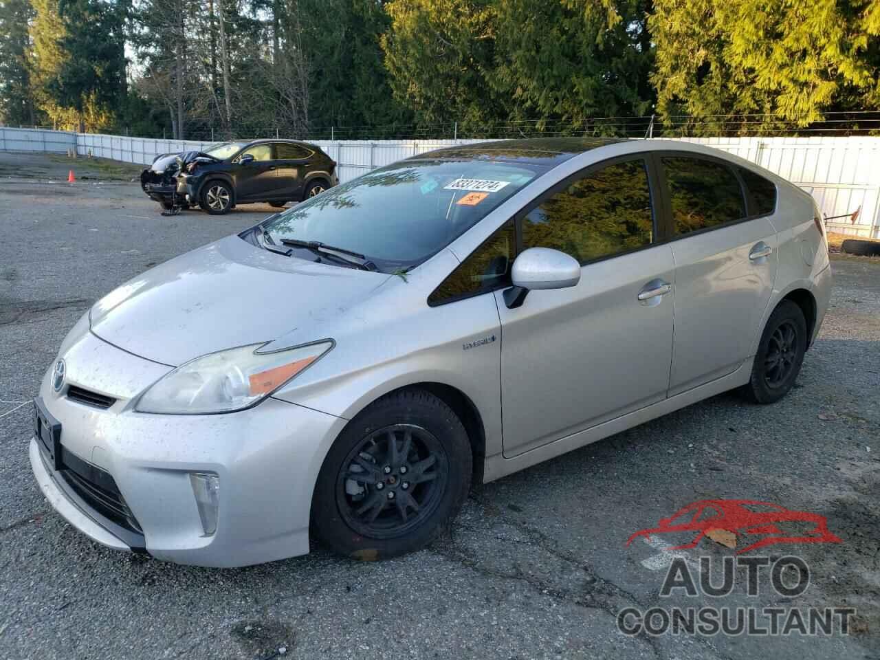 TOYOTA PRIUS 2012 - JTDKN3DU2C5513752