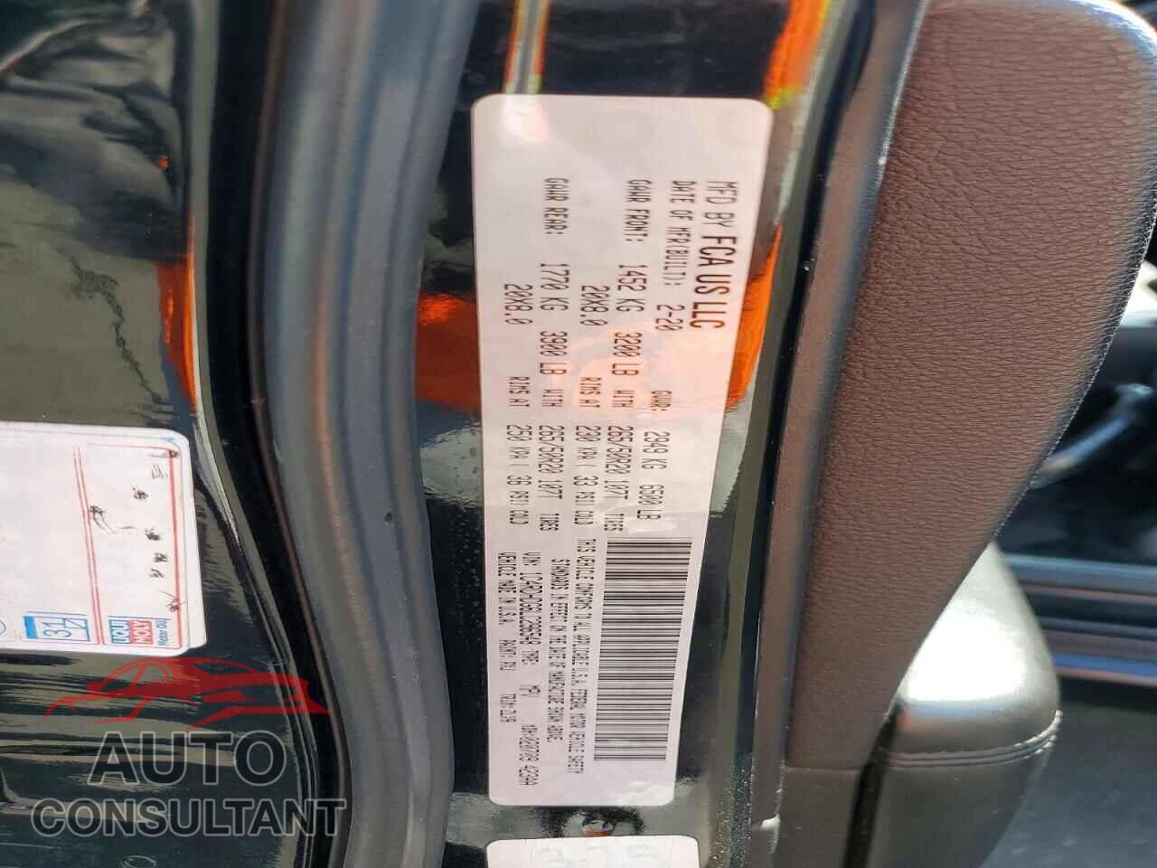 DODGE DURANGO 2020 - 1C4RDHDG6LC296548