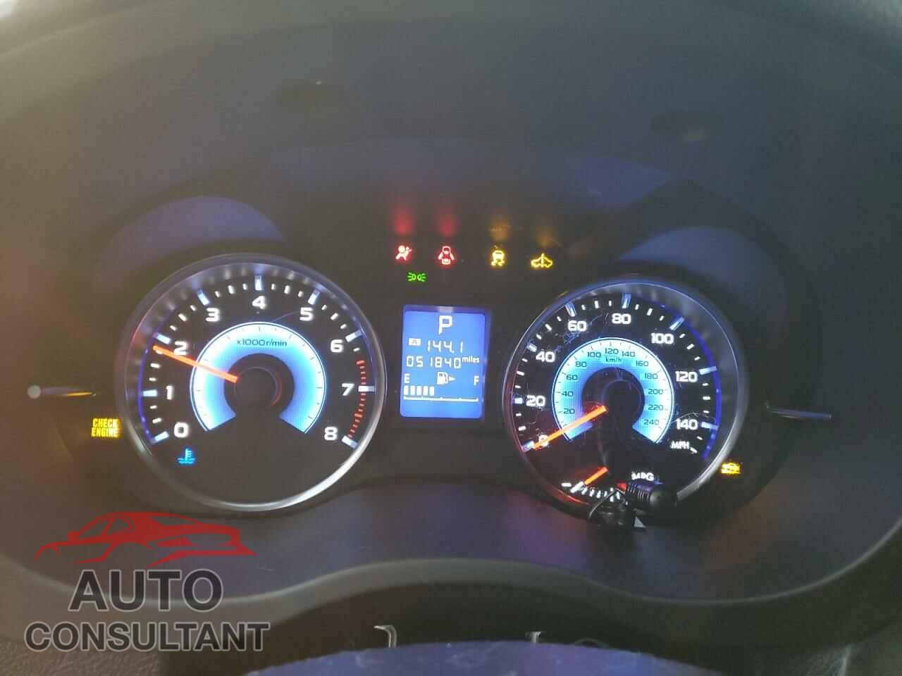 SUBARU XV 2014 - JF2GPBCC9EH250519