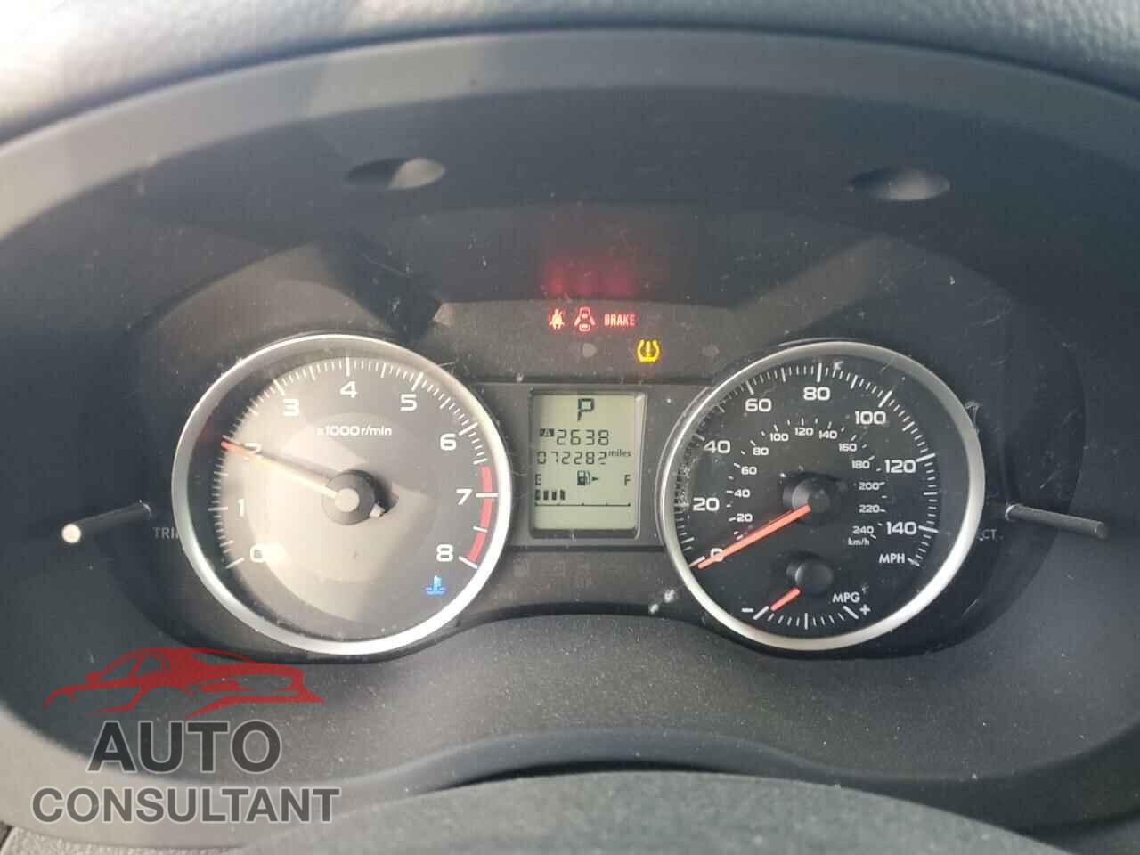 SUBARU XV 2013 - JF2GPAVC0D2852802
