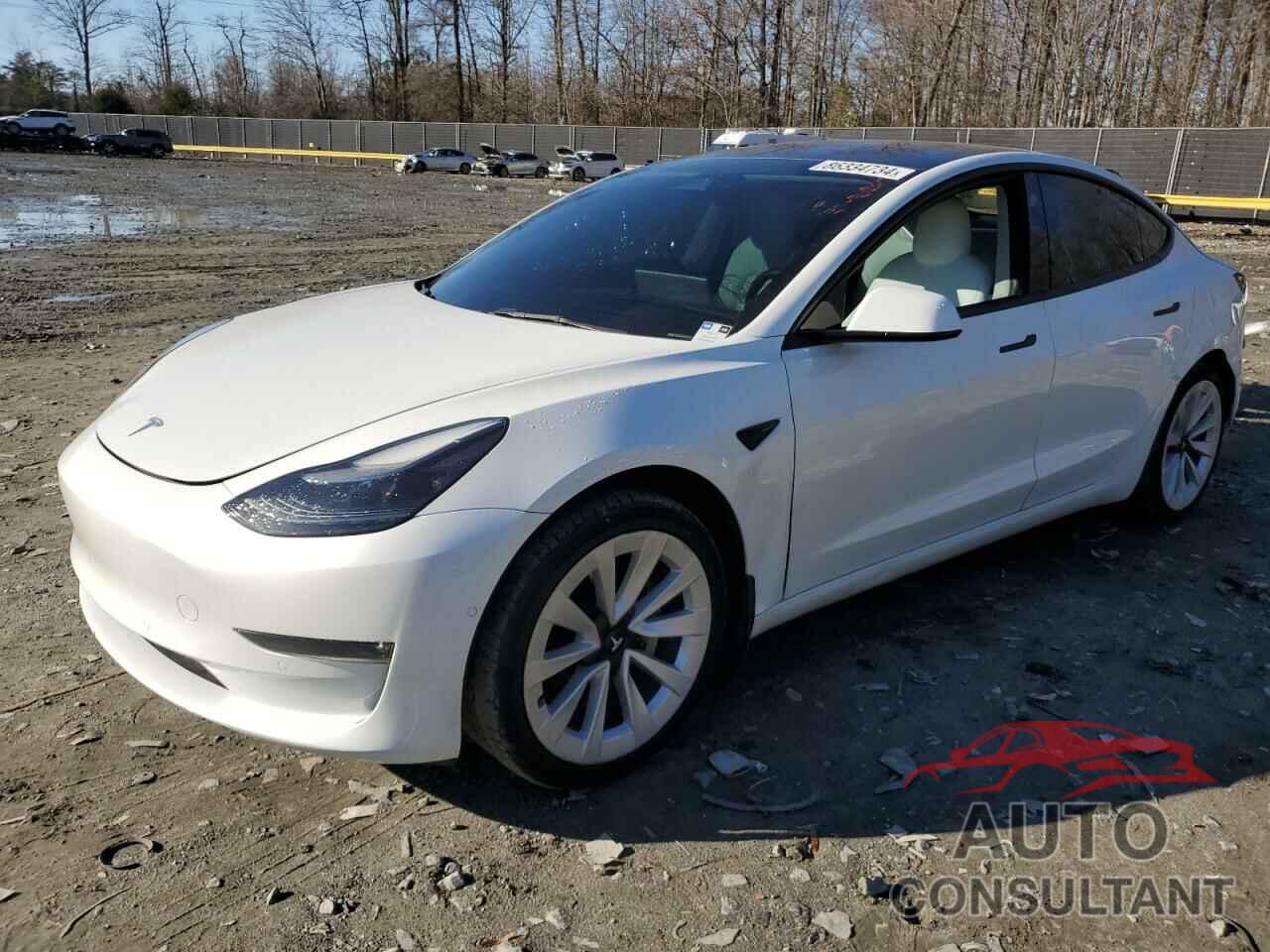 TESLA MODEL 3 2022 - 5YJ3E1EB1NF327191