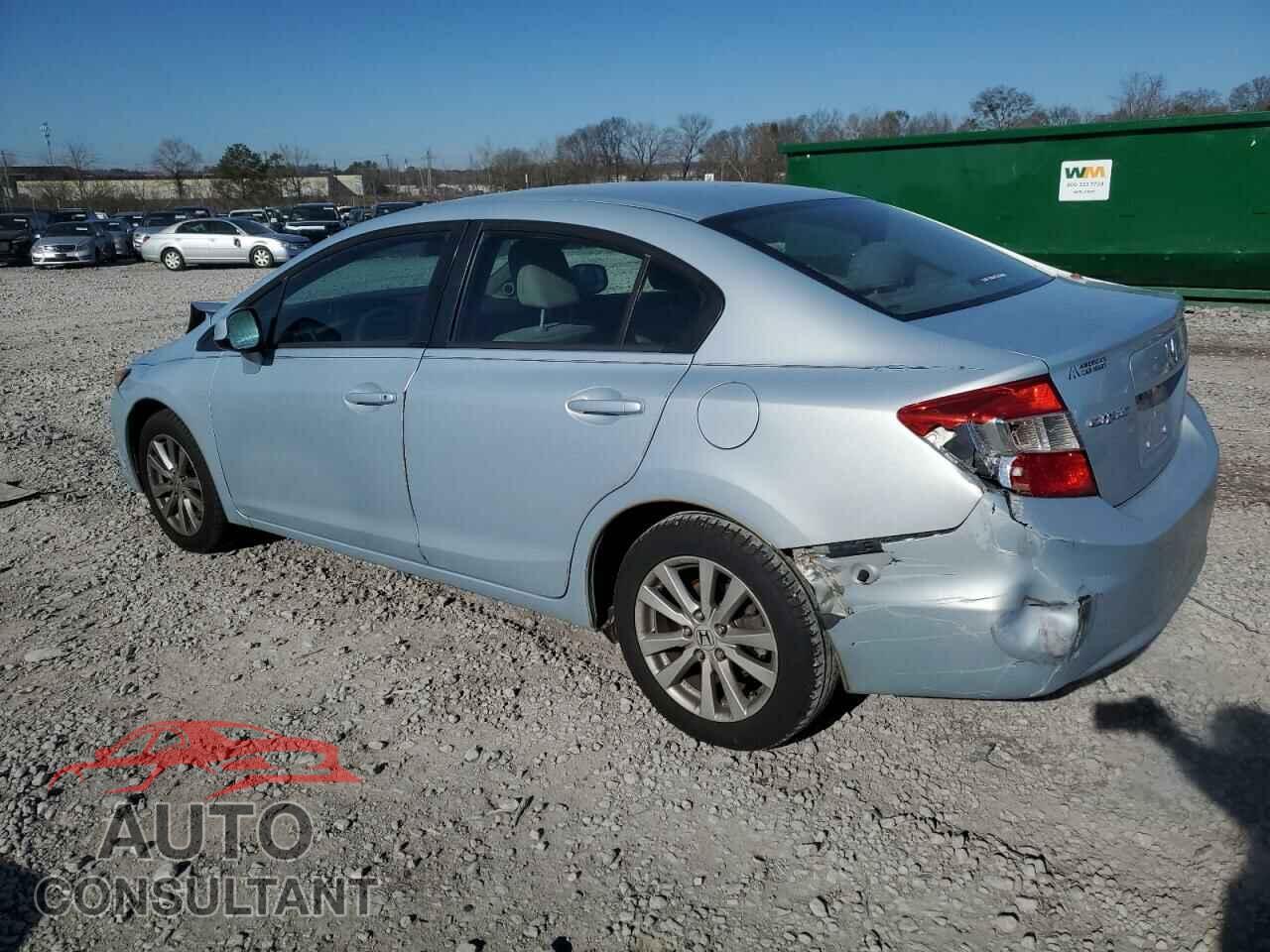 HONDA CIVIC 2012 - 19XFB2F88CE001681