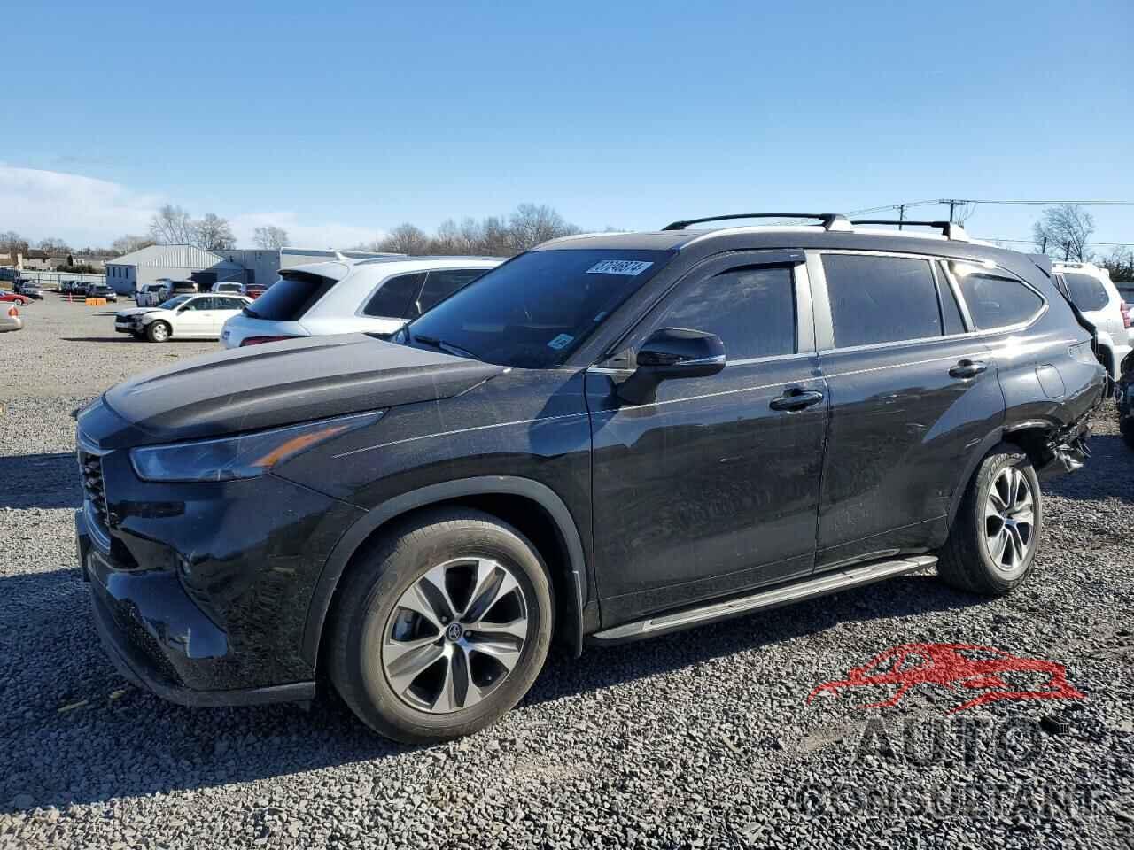 TOYOTA HIGHLANDER 2023 - 5TDKARAH9PS524656