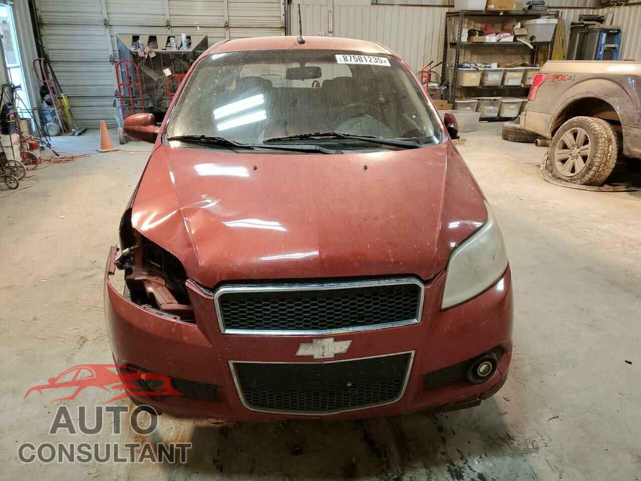 CHEVROLET AVEO 2009 - KL1TD66E79B646149