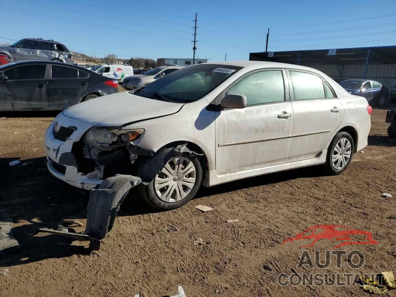 TOYOTA COROLLA 2009 - 1NXBU40E09Z128613