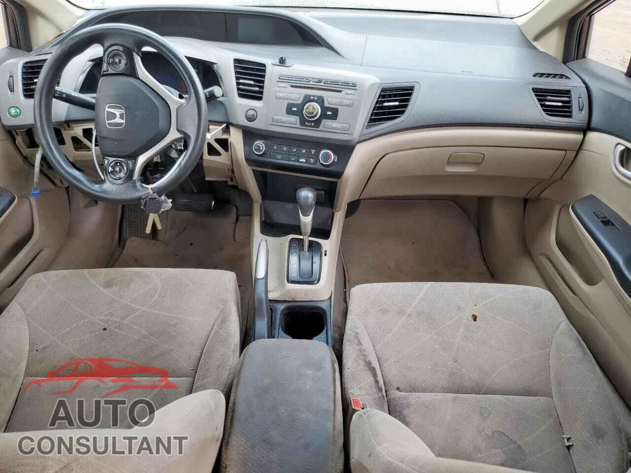 HONDA CIVIC 2012 - 2HGFB2F52CH519071