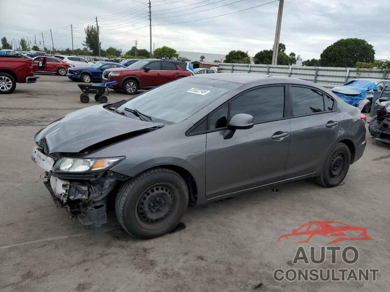 HONDA CIVIC 2013 - 19XFB2F52DE241817