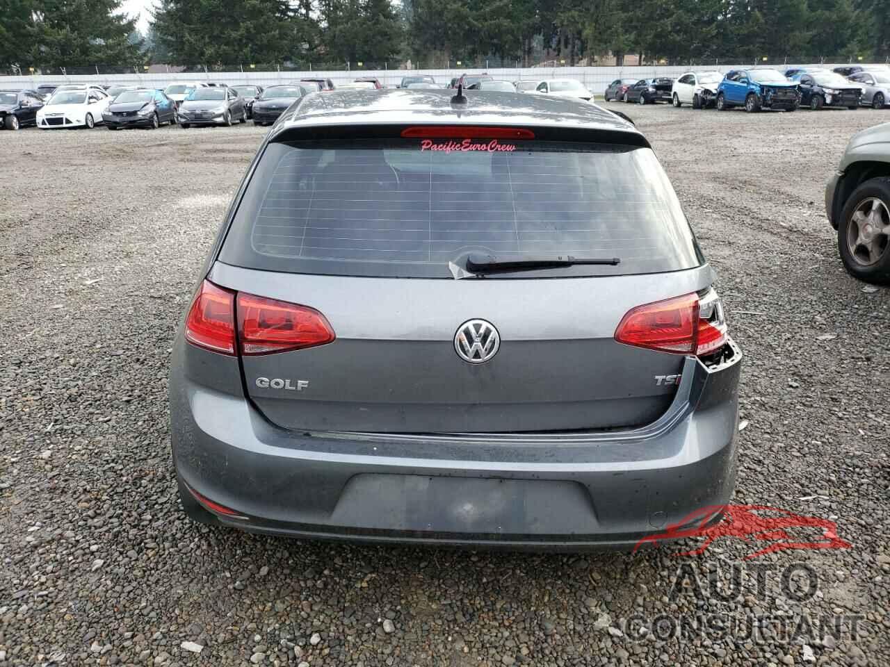 VOLKSWAGEN GOLF 2016 - 3VW117AU4GM067037