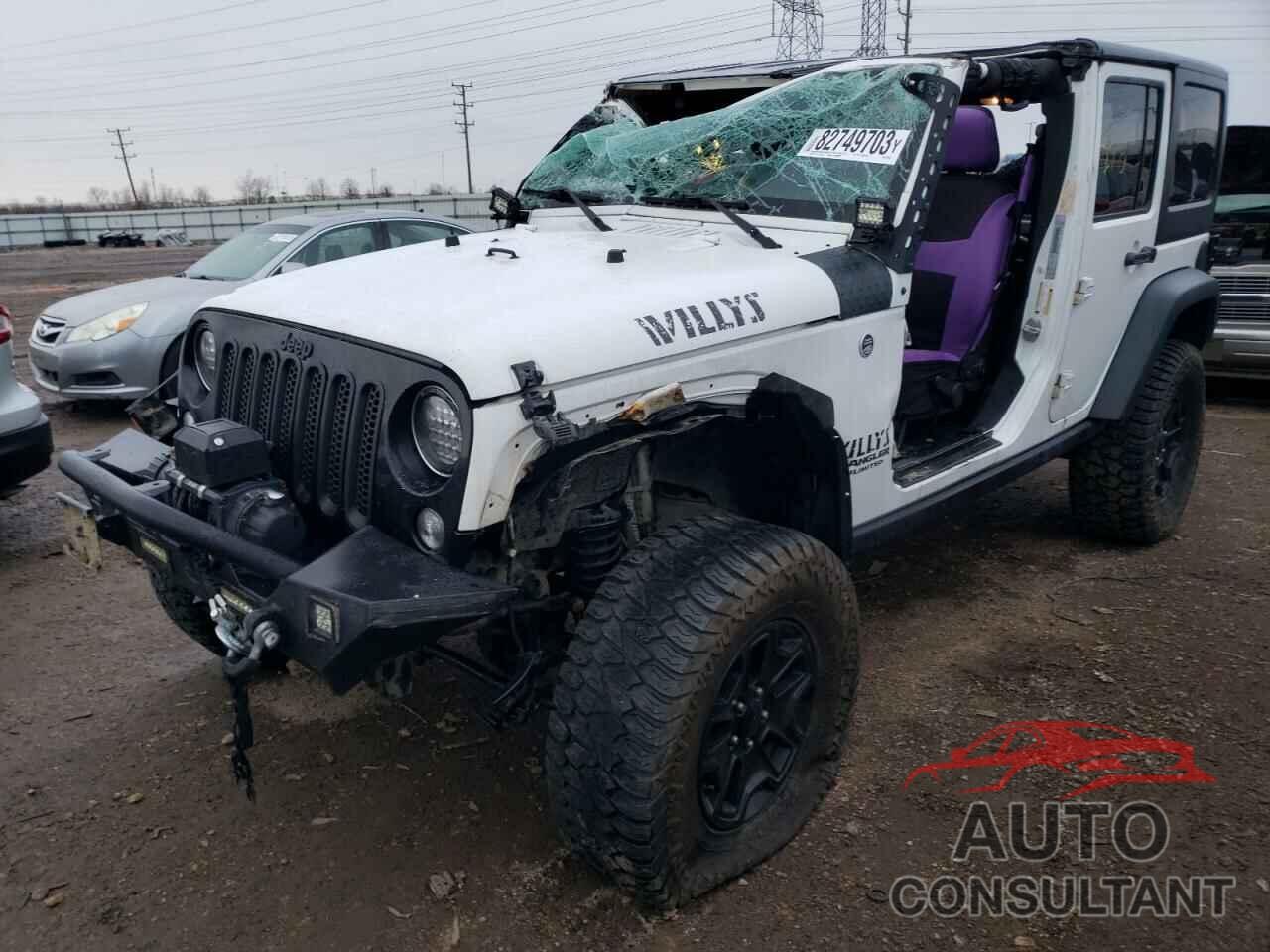 JEEP WRANGLER 2016 - 1C4BJWDG0GL302946