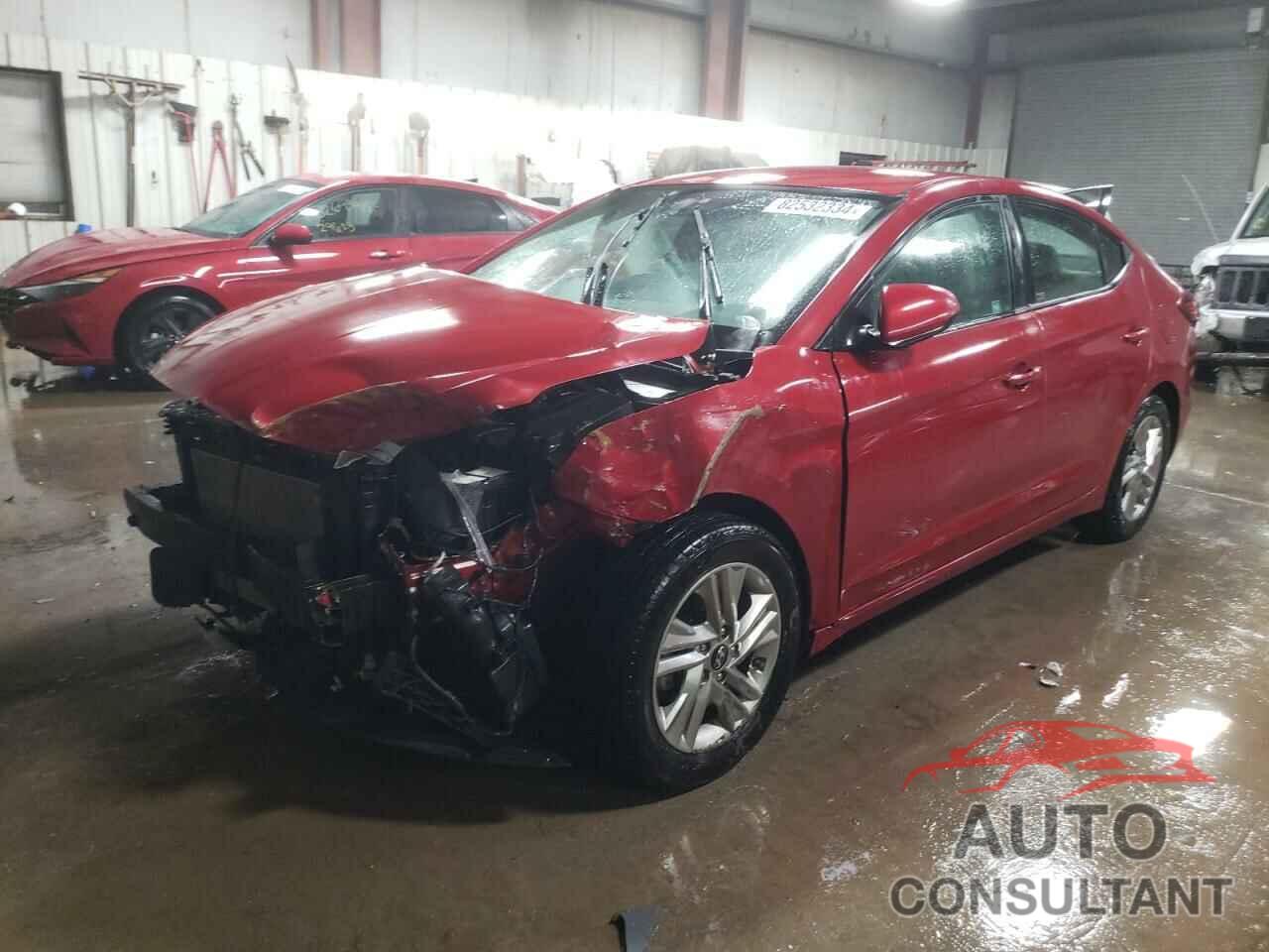 HYUNDAI ELANTRA 2019 - KMHD84LF8KU786462