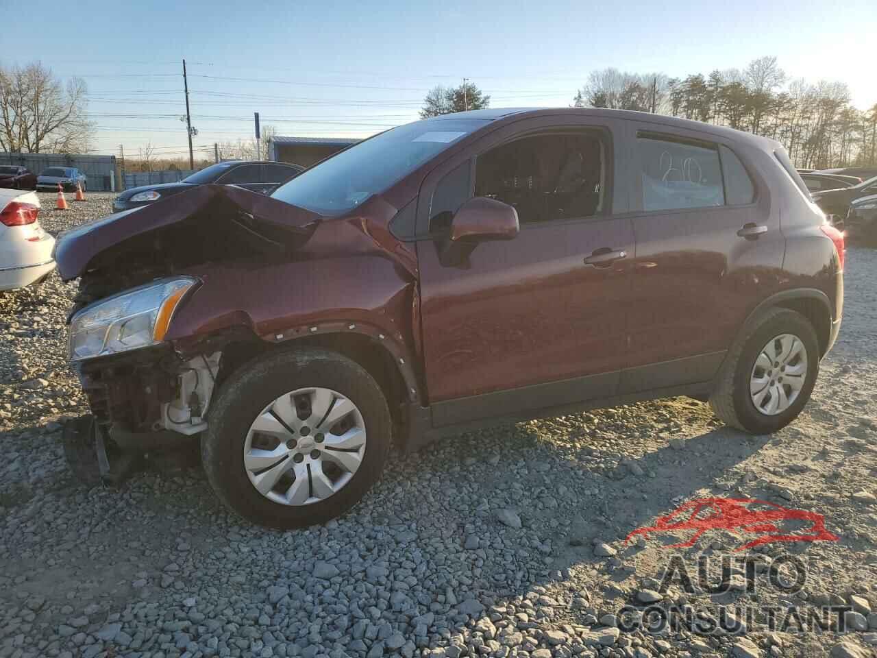 CHEVROLET TRAX 2016 - 3GNCJKSBXGL246479