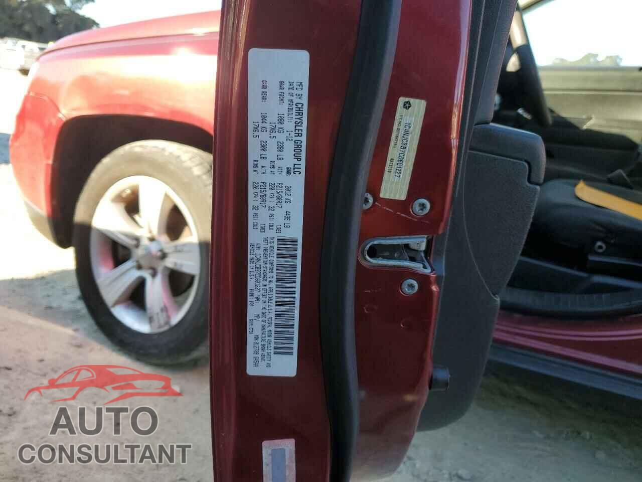 JEEP COMPASS 2012 - 1C4NJCBB7CD601227