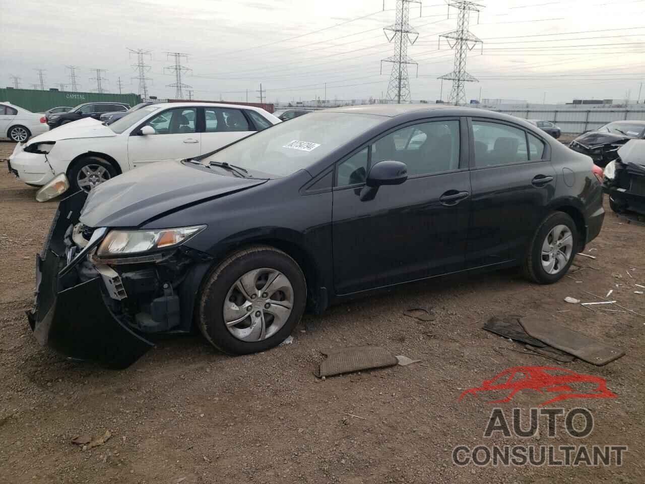 HONDA CIVIC 2013 - 19XFB2F53DE098912