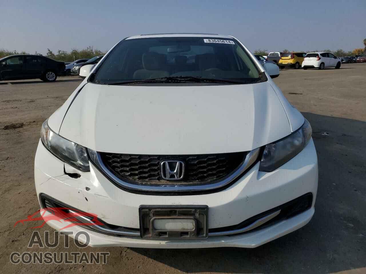 HONDA CIVIC 2013 - 19XFB2F81DE252012