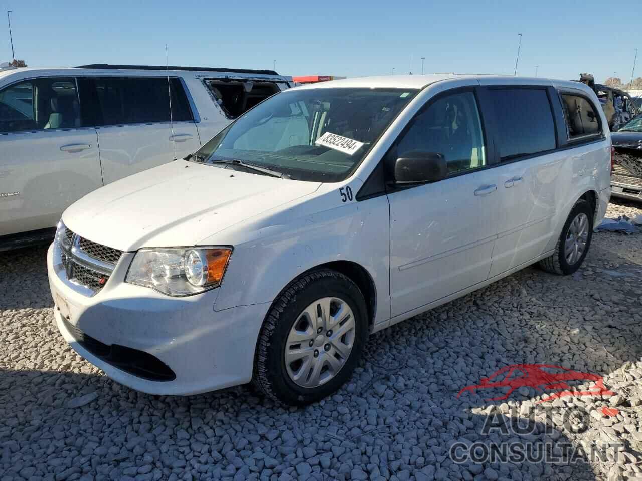 DODGE CARAVAN 2016 - 2C4RDGBG2GR321567