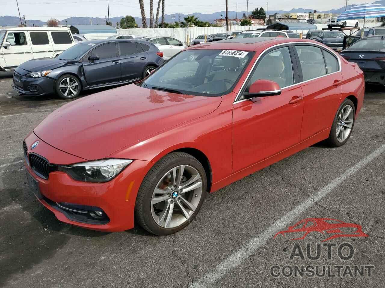 BMW 3 SERIES 2017 - WBA8B9G34HNU53535