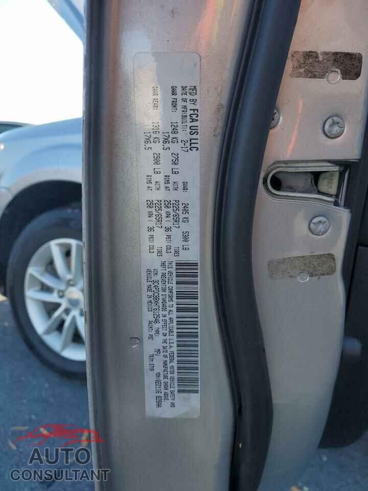 DODGE JOURNEY 2017 - 3C4PDCBBXHT612546