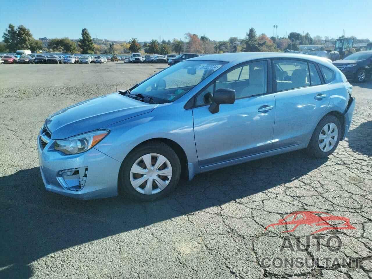 SUBARU IMPREZA 2012 - JF1GPAA67CH238796