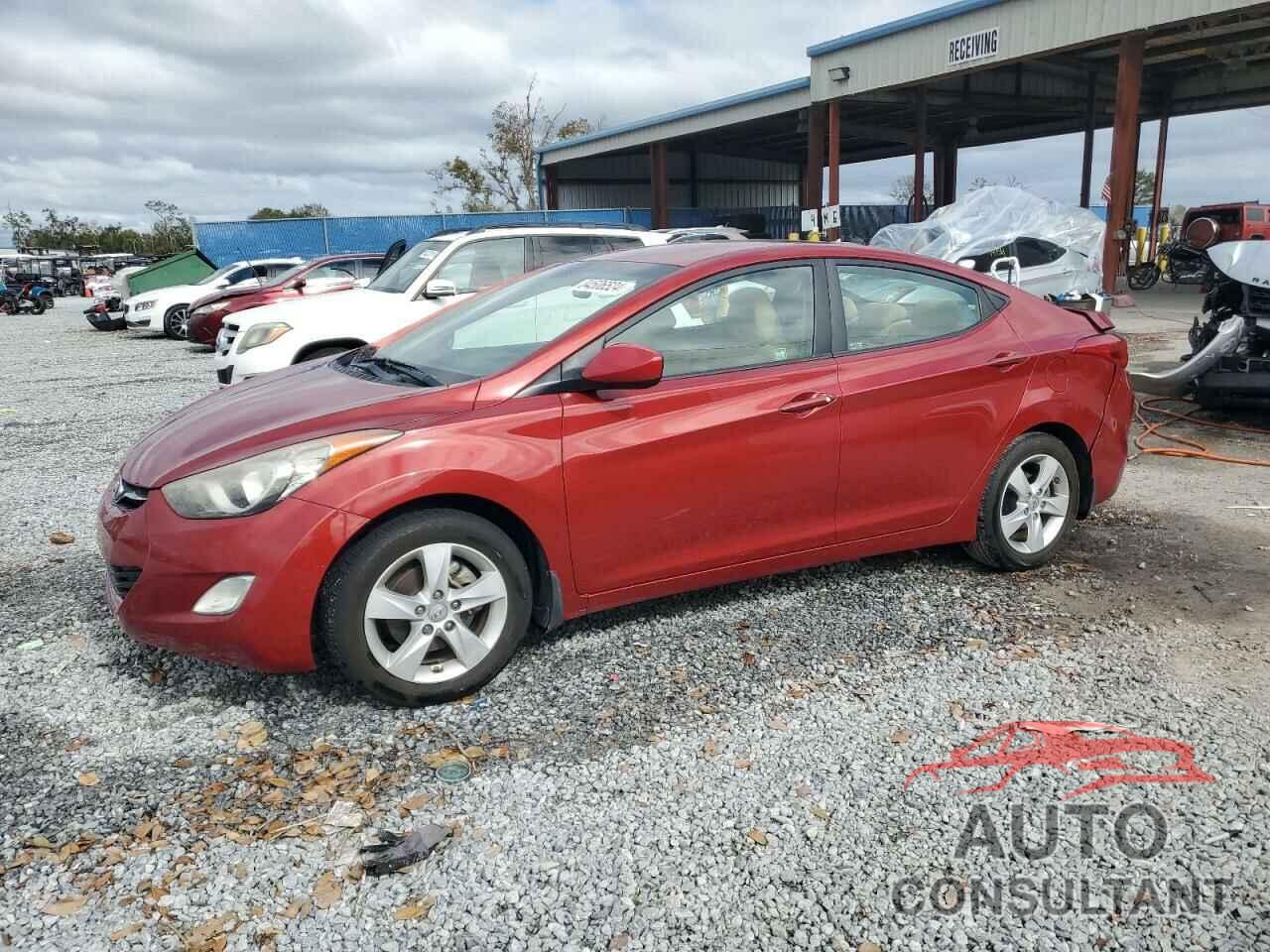 HYUNDAI ELANTRA 2012 - KMHDH4AE9CU385854