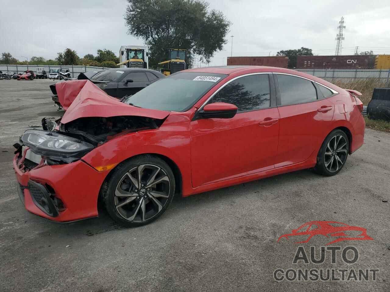 HONDA CIVIC 2019 - 2HGFC1E54KH708201