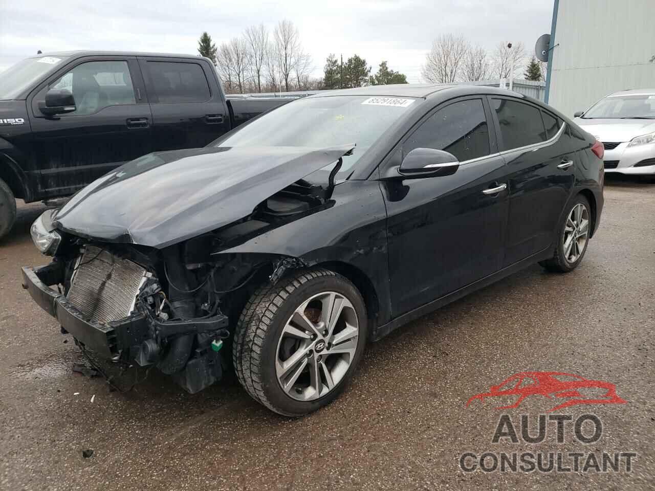 HYUNDAI ELANTRA 2017 - KMHD84LF8HU172567