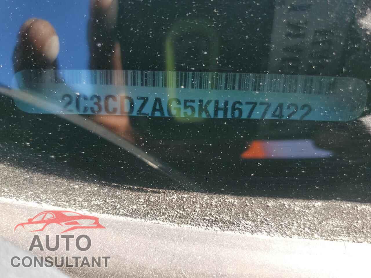 DODGE CHALLENGER 2019 - 2C3CDZAG5KH677422