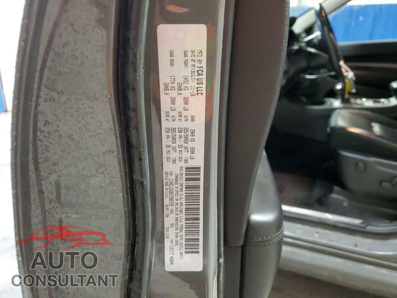 DODGE DURANGO 2019 - 1C4RDJDG6KC586729